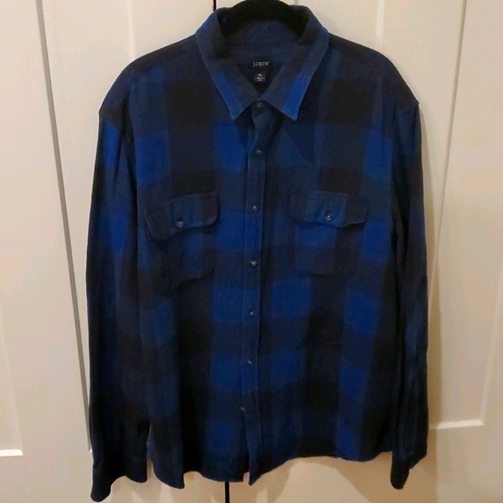 Mens XL J Crew Flannel